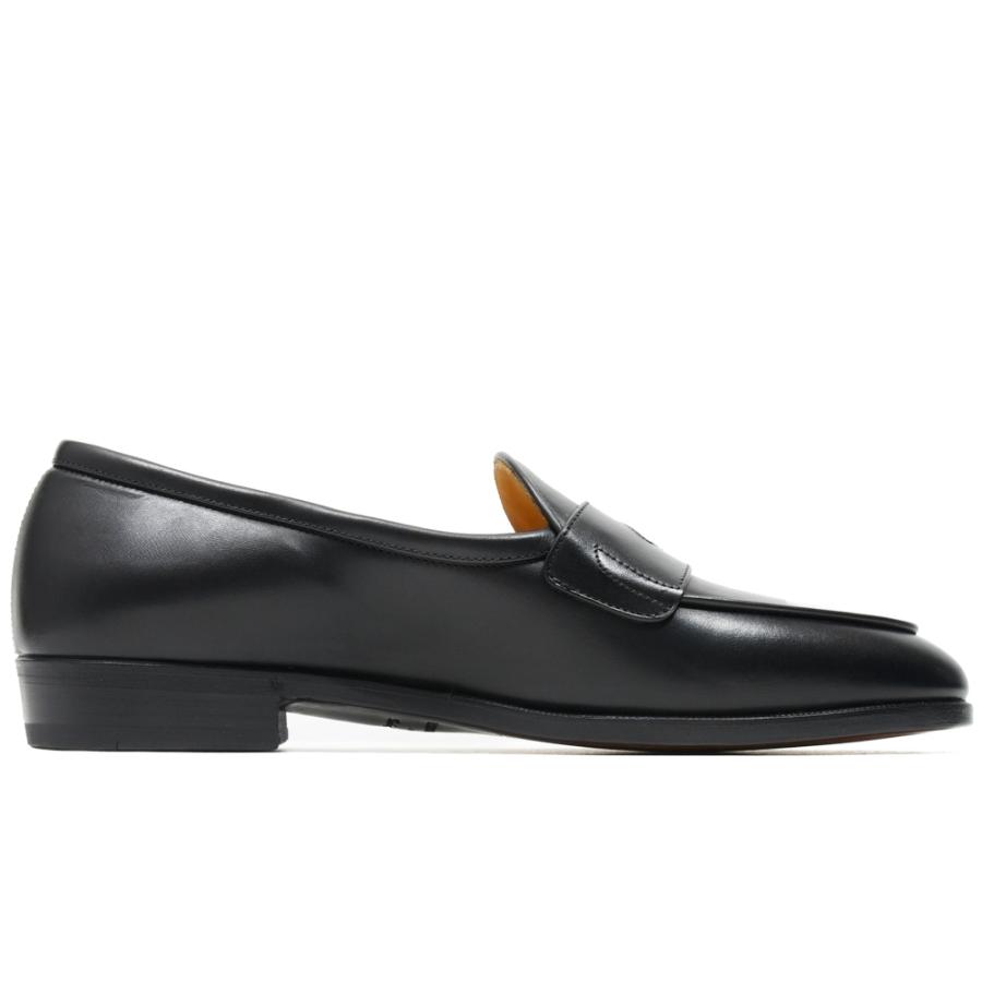 BAUDOIN & LANGE（ボードイン アンド ランジ）カーフレザーペニーローファー GRAND FLEURUS PENNY LOAFERS 15052001052の画像