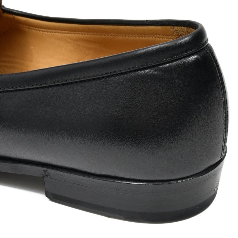 BAUDOIN & LANGE（ボードイン アンド ランジ）カーフレザーペニーローファー GRAND FLEURUS PENNY LOAFERS 15052001052の画像