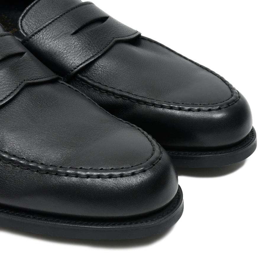Crockett&Jones（クロケットアンドジョーンズ）HARVARD2ハーバード2 カーフレザーアンライニングコインローファー 6254 15061000048の画像
