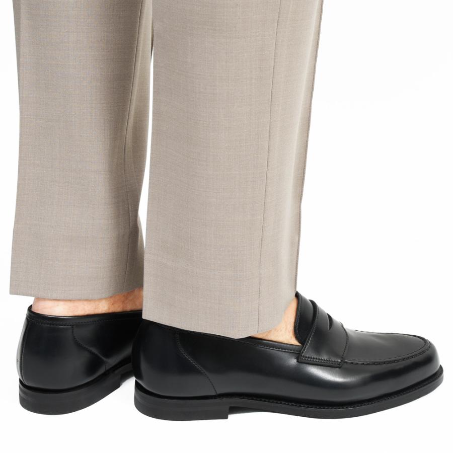 Crockett&Jones（クロケットアンドジョーンズ）HARVARD2ハーバード2 コードヴァンアンライニングコインローファー 6254 15061001048の画像