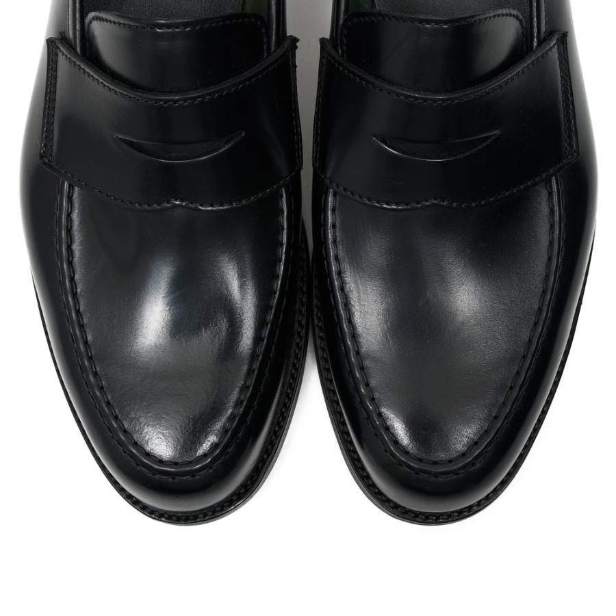 Crockett&Jones（クロケットアンドジョーンズ）HARVARD2ハーバード2 コードヴァンアンライニングコインローファー 6254 15061001048の画像