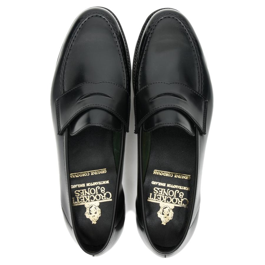 Crockett&Jones（クロケットアンドジョーンズ）HARVARD2ハーバード2 コードヴァンアンライニングコインローファー 6254 15061001048の画像