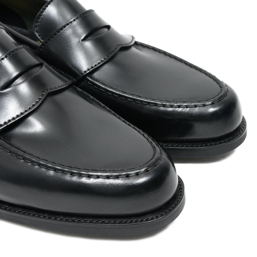 Crockett&Jones（クロケットアンドジョーンズ）HARVARD2ハーバード2 コードヴァンアンライニングコインローファー 6254 15061001048の画像