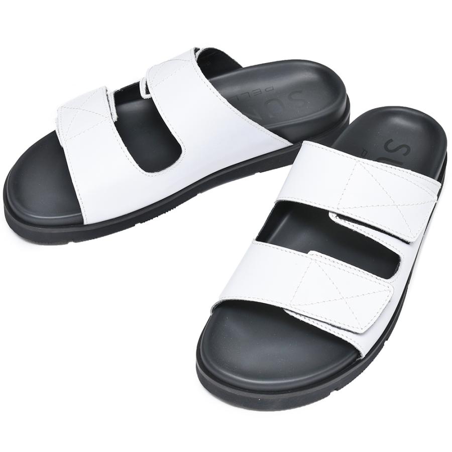 【SALE30％】PELLICO SUNNY（ペリーコ サニー）スムースレザーベルクロストラップサンダル M022/LOTUS 15131003039 |  | 03