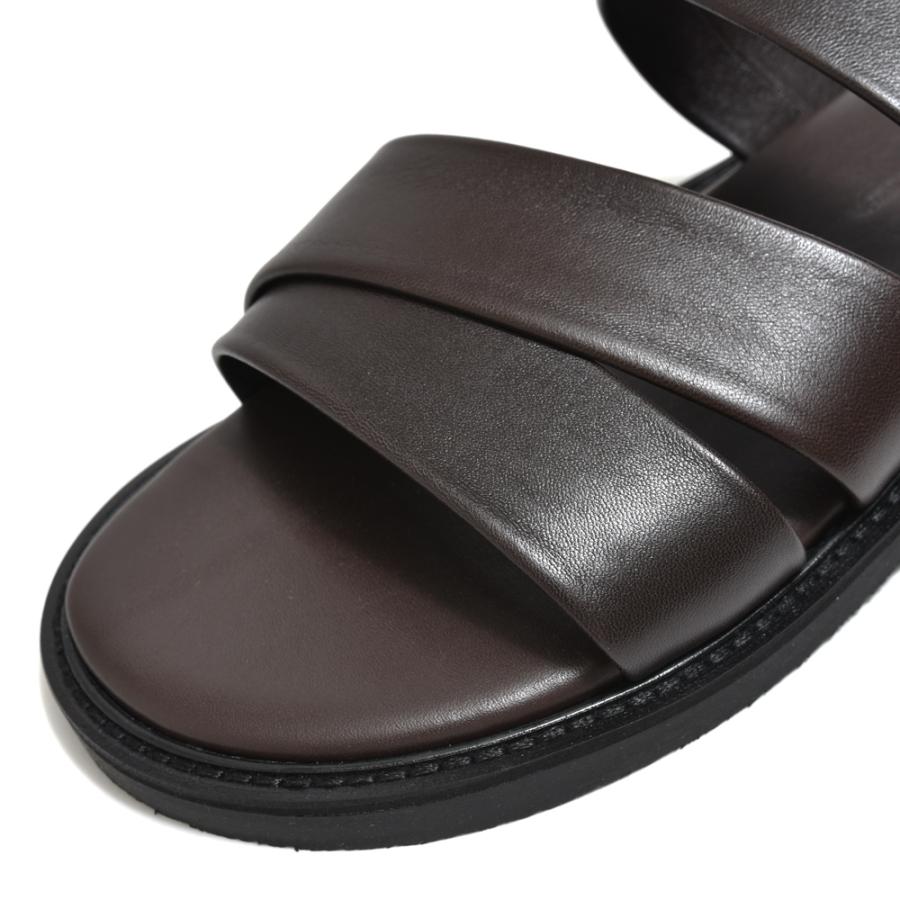 【SALE30％】MAURO de BARI（マウロ ディ バリ）ナッパレザートリプルストラップサンダル 1808 15141002039 |  | 10