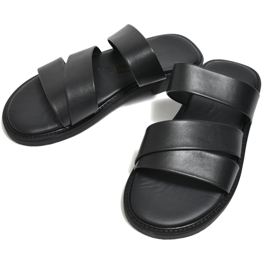 【SALE30％】MAURO de BARI（マウロ ディ バリ）ナッパレザートリプルストラップサンダル 1808 15141002039 |  | 09