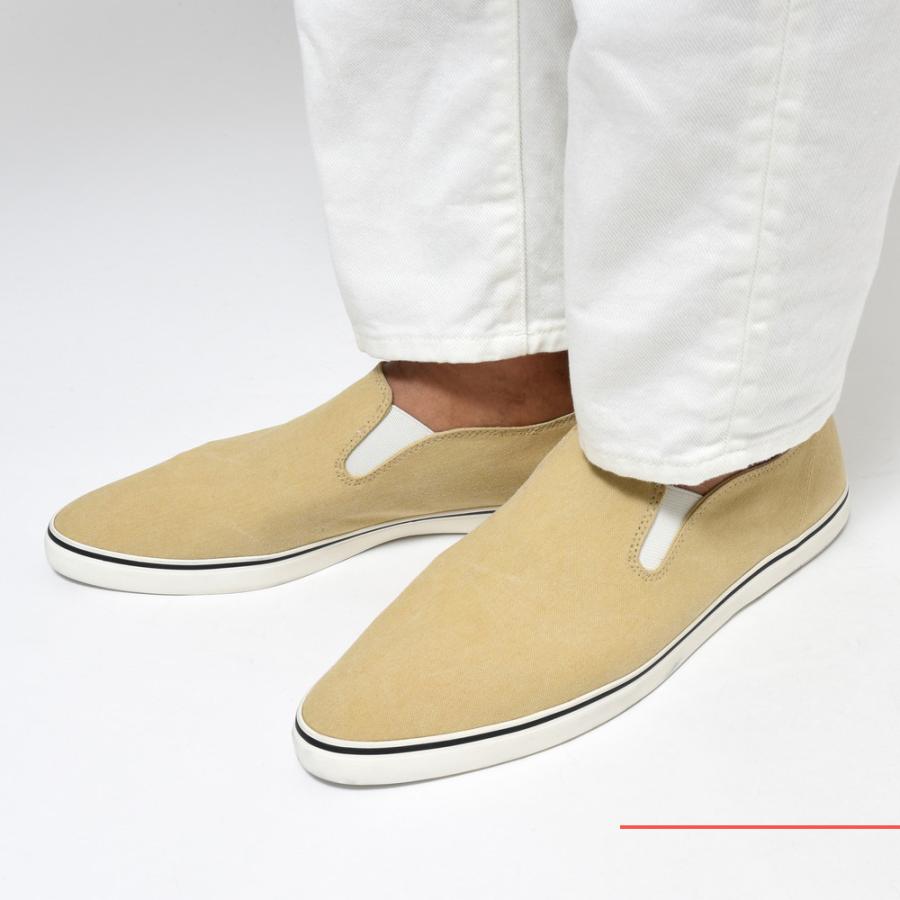 THE GEEK（ザ ギーク）コットンキャンバススリッポンスニーカー SLIP 