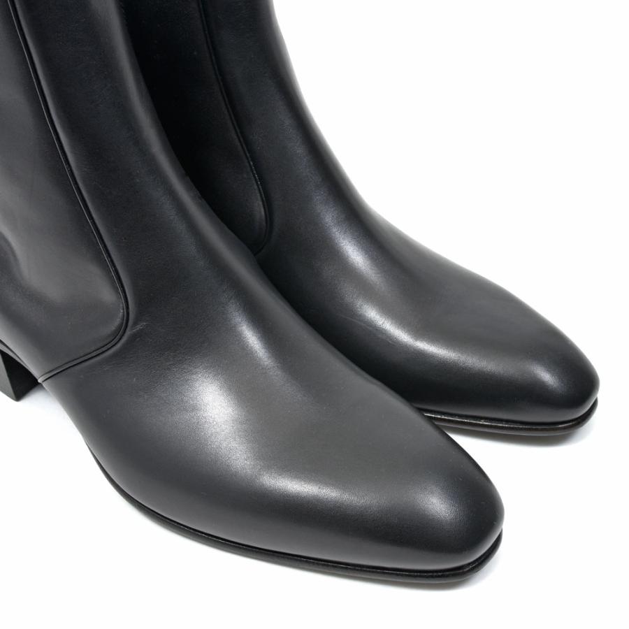 HUSBANDS（ハズバンズ）カーフサイドジップブーツ HES BOZI