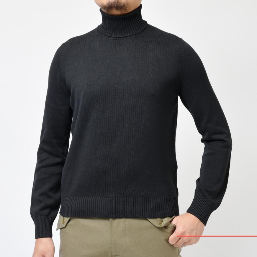 Gran Sasso（グランサッソ）8ゲージソフトコットンタートルネック