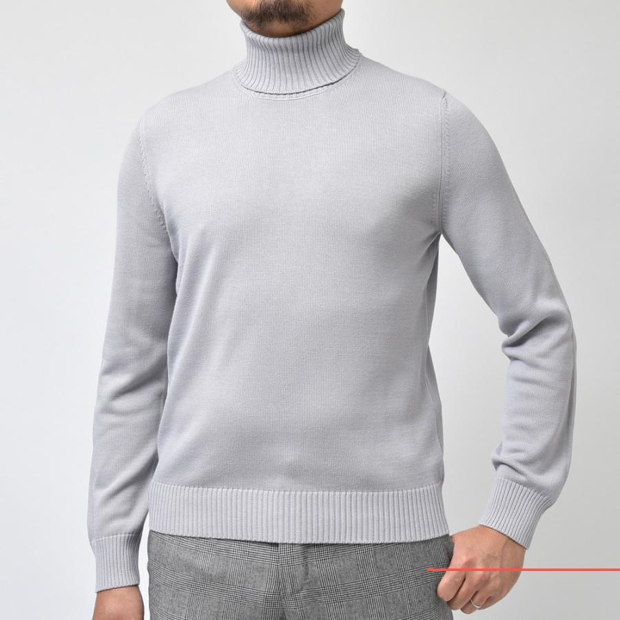 Gran Sasso（グランサッソ）8ゲージソフトコットンタートルネック