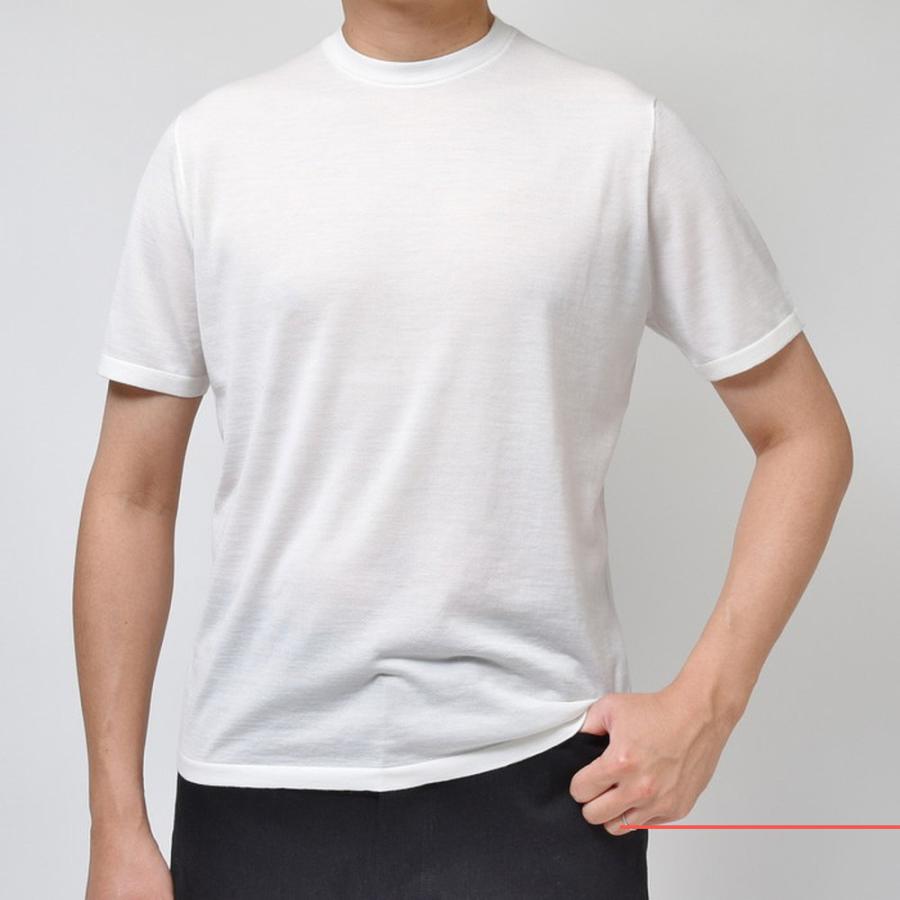 新品未使用 MANRICO CASHMERE カシミヤニットtシャツ guji - メルカリ 