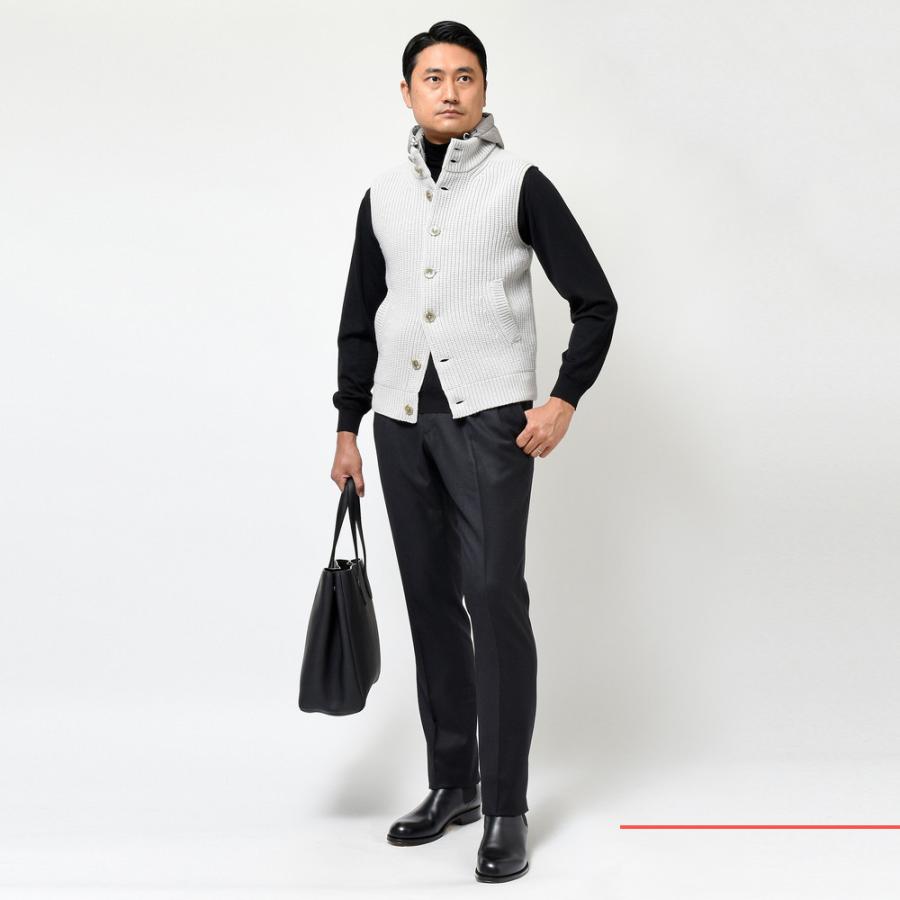 HERNO（ヘルノ）RESORTリゾート ミドルゲージウールフィッシャーマンズ