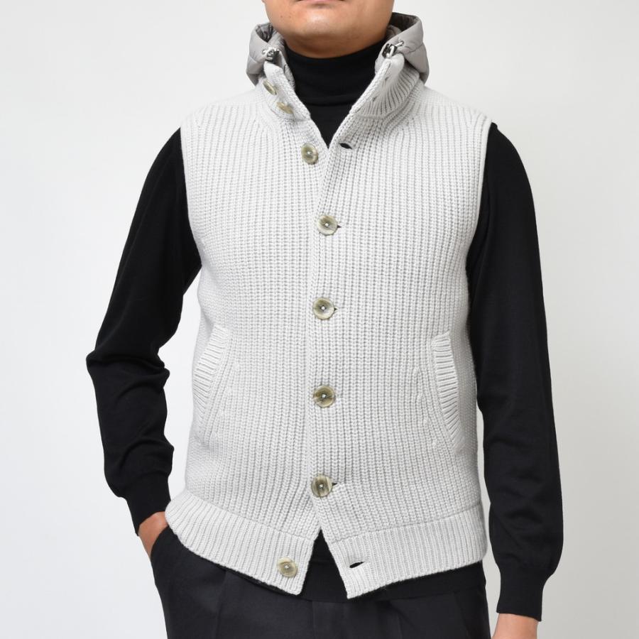 HERNO（ヘルノ）RESORTリゾート ミドルゲージウールフィッシャーマンズ