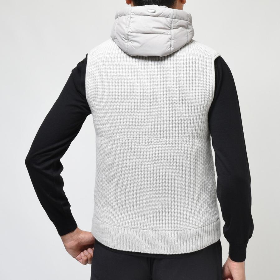 Herno フード付きニットベスト サイズ50 Herno フード付きニットベスト サイズ50