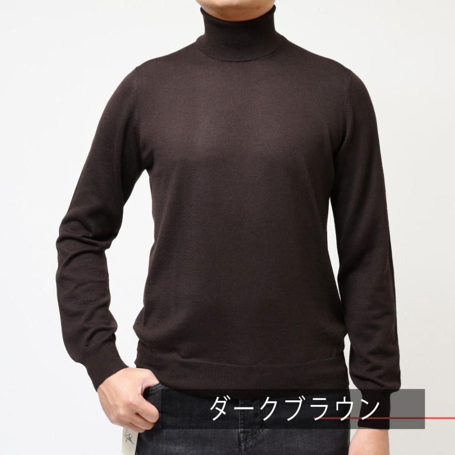 GRAN SASSO（グランサッソ）12ゲージウールソリッドタートルネック 