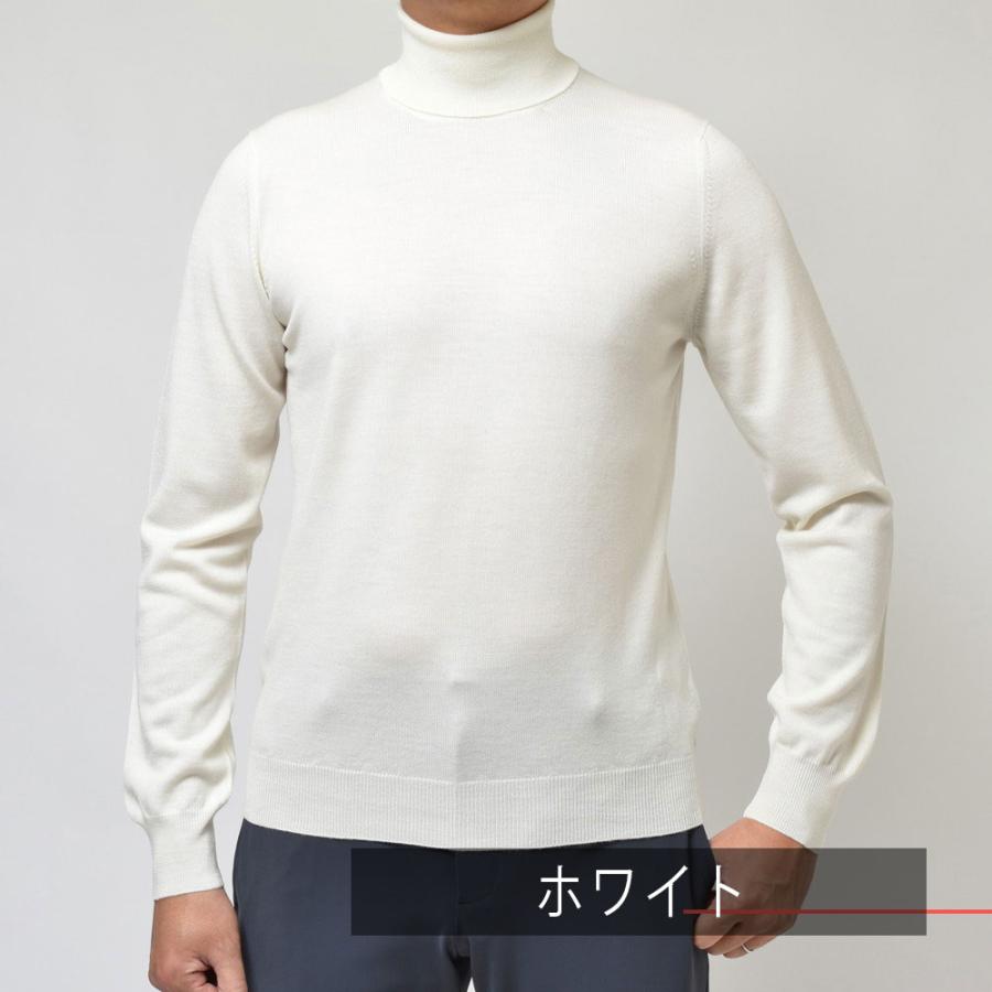 GRAN SASSO（グランサッソ）12ゲージウールソリッドタートルネック 