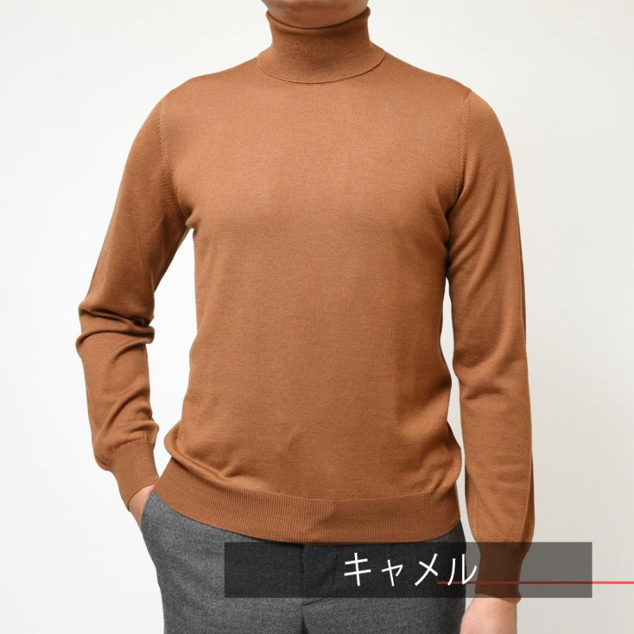 GRAN SASSO（グランサッソ）12ゲージウールソリッドタートルネック 