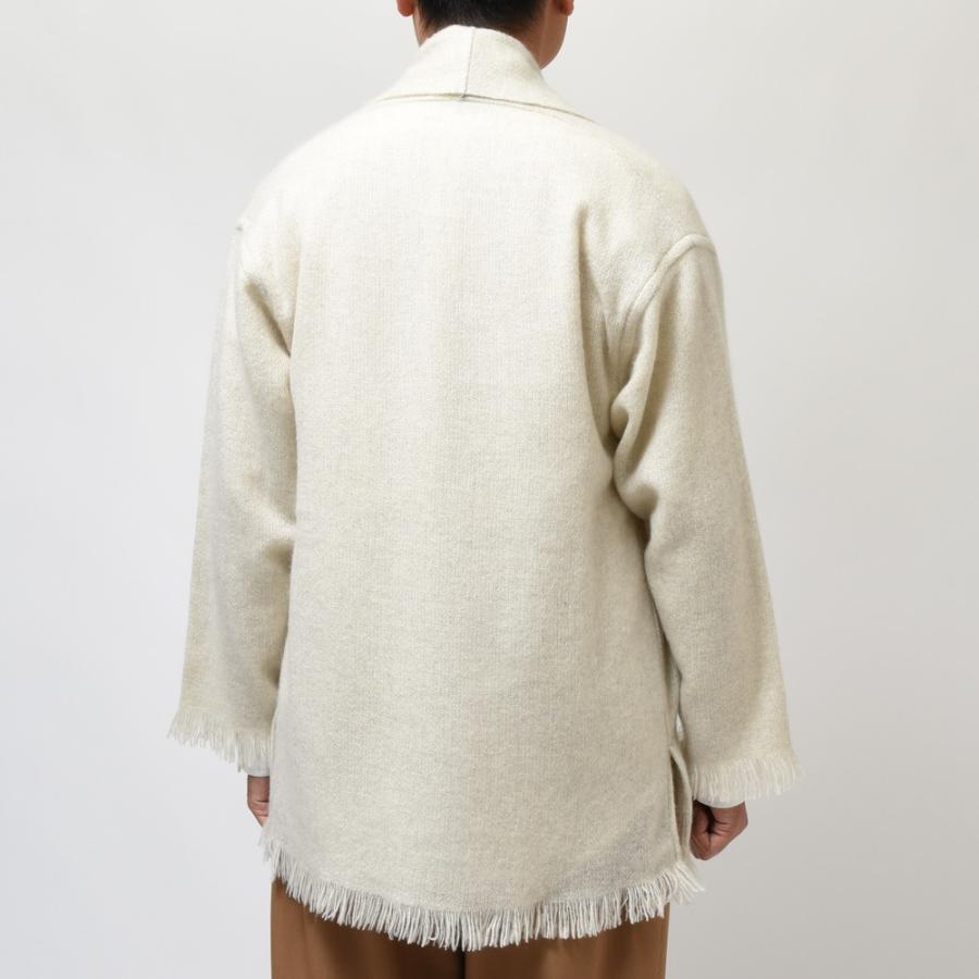 COMOLI(コモリ)×Norlha(ノラ)ヤクウールストールジャケット COMOLI(コモリ)×Norlha(ノラ)ヤクウールストールジャケット