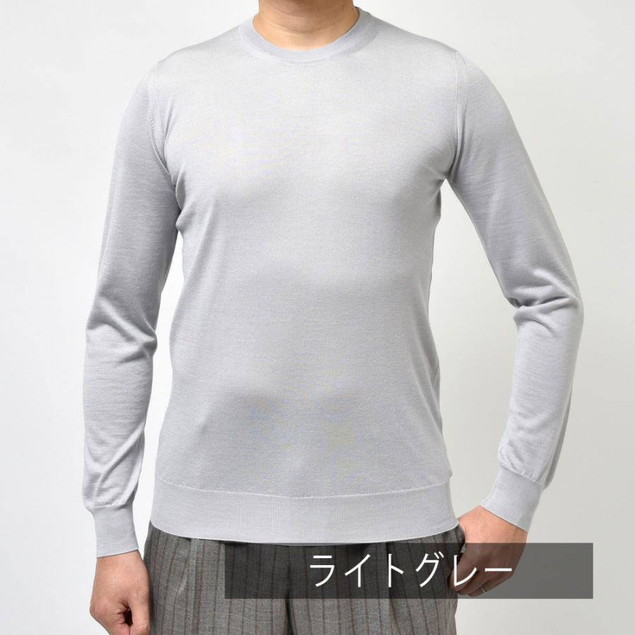 FEDELI（フェデリ）ハイゲージカシミアシルククルーネックニット ARG 