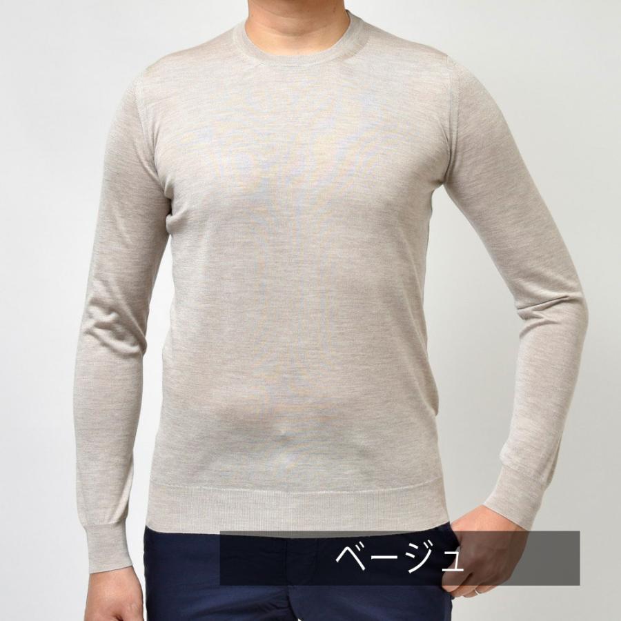 FEDELI（フェデリ）ハイゲージカシミアシルククルーネックニット ARG 