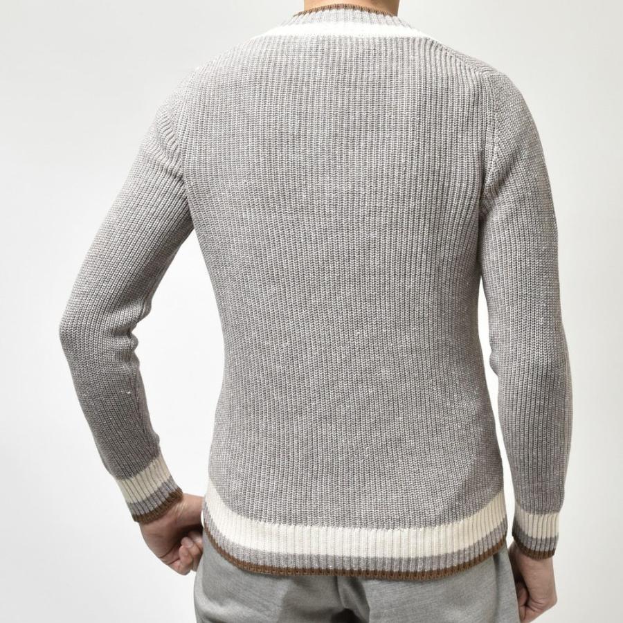 SALE30％】GRAN SASSO（グランサッソ）ローゲージリネンコットンV