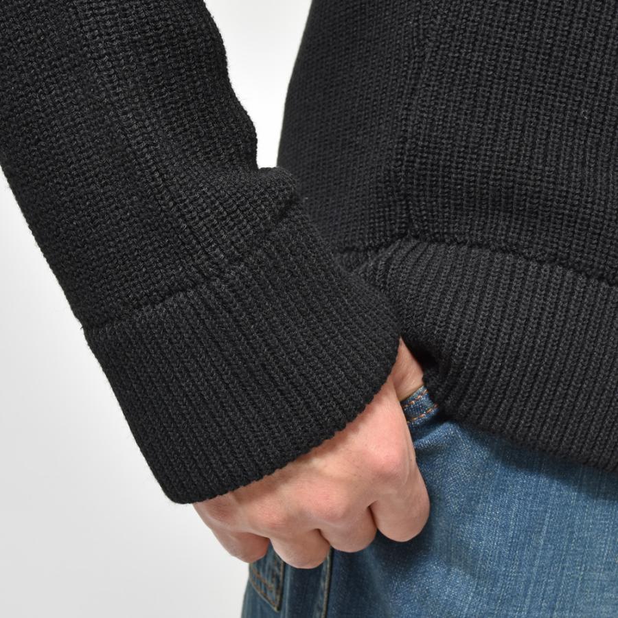 【SALE30％】Maison Margiela（メゾン マルジェラ）コットンウール7ゲージドライバーズニット SI1HA0013S17781 16041400144の画像