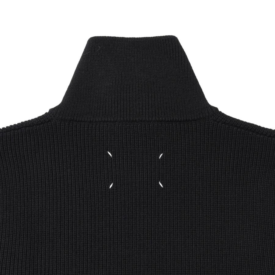 【SALE30％】Maison Margiela（メゾン マルジェラ）コットンウール7ゲージドライバーズニット SI1HA0013S17781 16041400144の画像