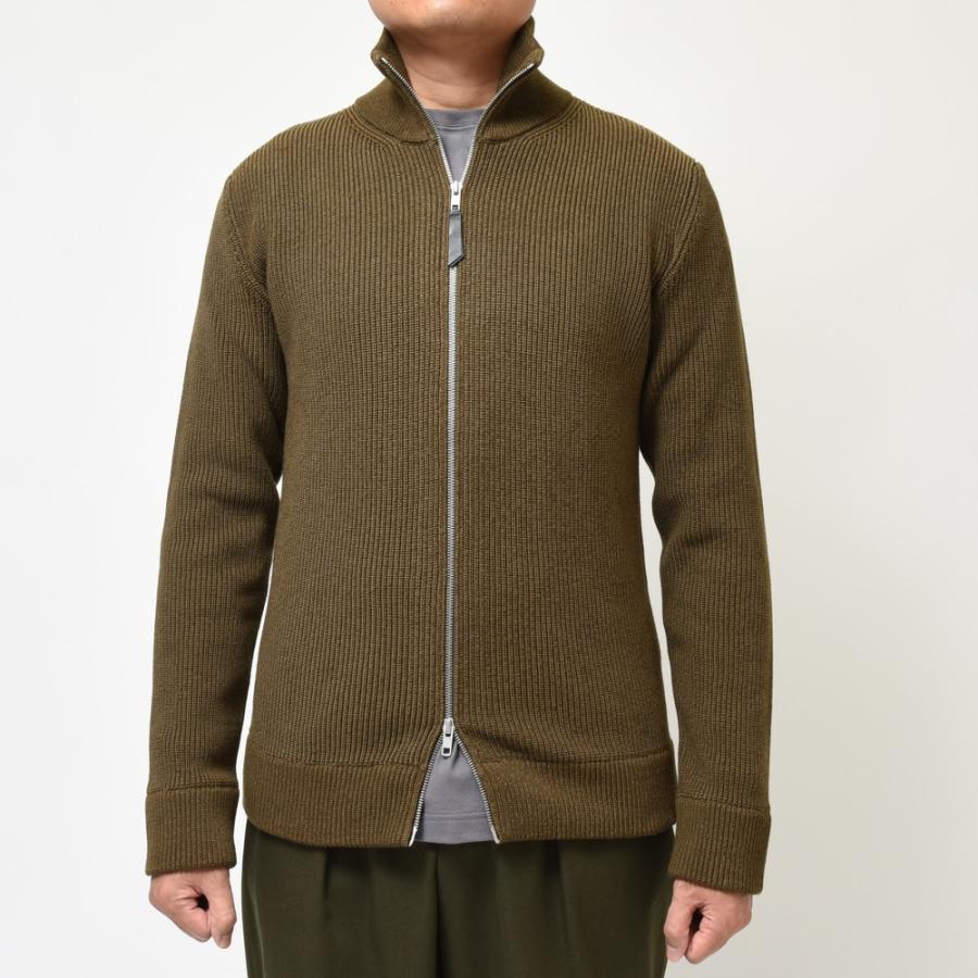【SALE30％】Maison Margiela（メゾン マルジェラ）コットンウール7ゲージドライバーズニット SI1HA0013S17781 16041400144の画像