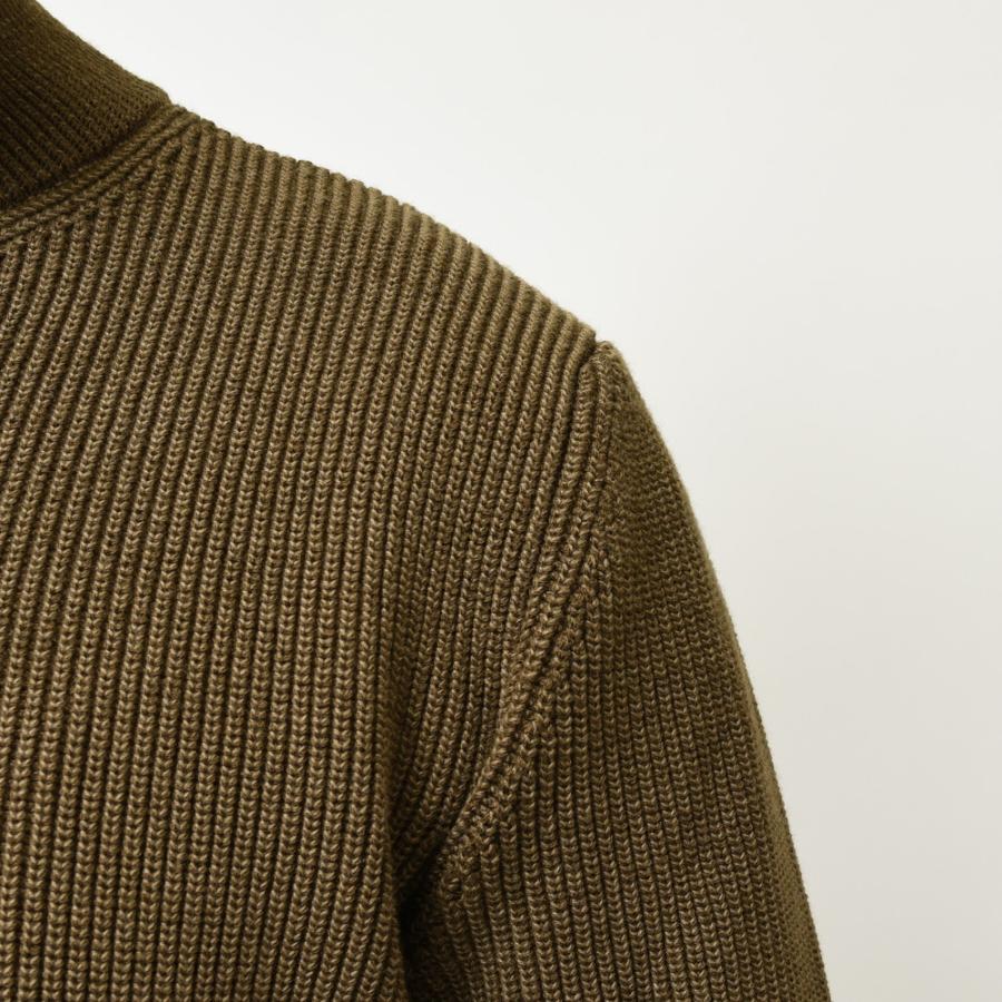 【SALE30％】Maison Margiela（メゾン マルジェラ）コットンウール7ゲージドライバーズニット SI1HA0013S17781 16041400144の画像