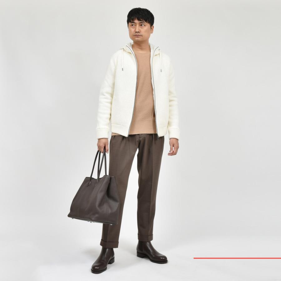 HERNO（ヘルノ）RESORTリゾート ローゲージウールリバーシブルニット