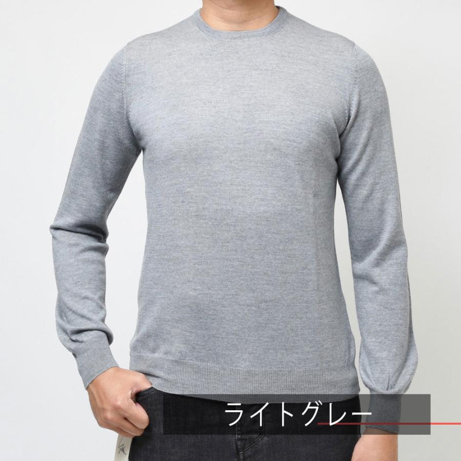 GRAN SASSO（グランサッソ）12ゲージウールクルーネックニット 55167 