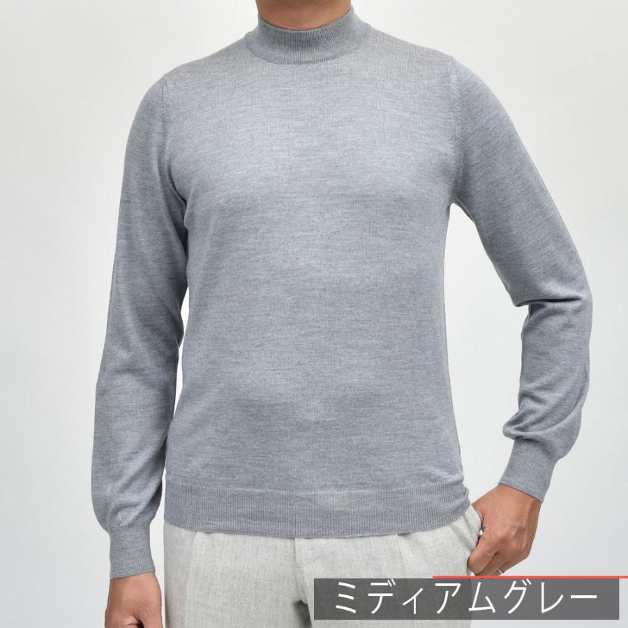 GRAN SASSO（グランサッソ）12ゲージウールモックネックニット 55108 