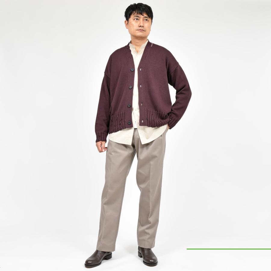 MARNI（マルニ）コットンダメージニットカーディガン CDMG0136Q0 UFC652 16042400138の画像