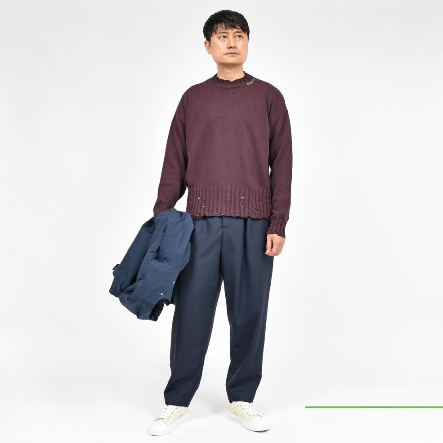 MARNI（マルニ）コットンダメージクルーネックニット GCMG0210A0 UFC652 16042401138 |  | 01