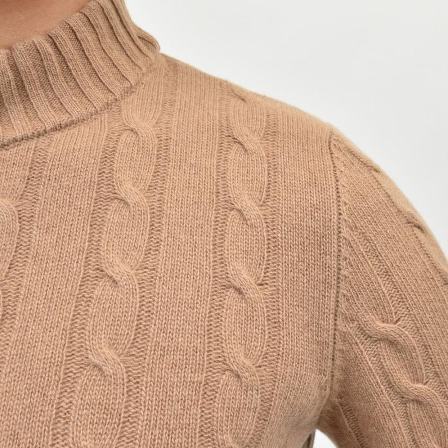 MILA SCHON MILANO（ミラ ショーン ミラノ）7ゲージウールカシミアケーブルモックネックニット 277-501 16046004052 |  | 04