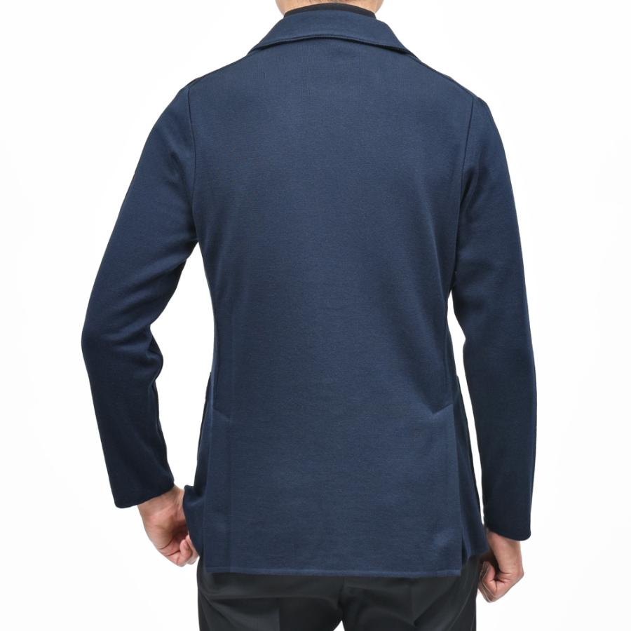 LARDINI（ラルディーニ）オーガニックコットンミラノリブニットジャケット JALJM56/ES64000 16051000109の画像