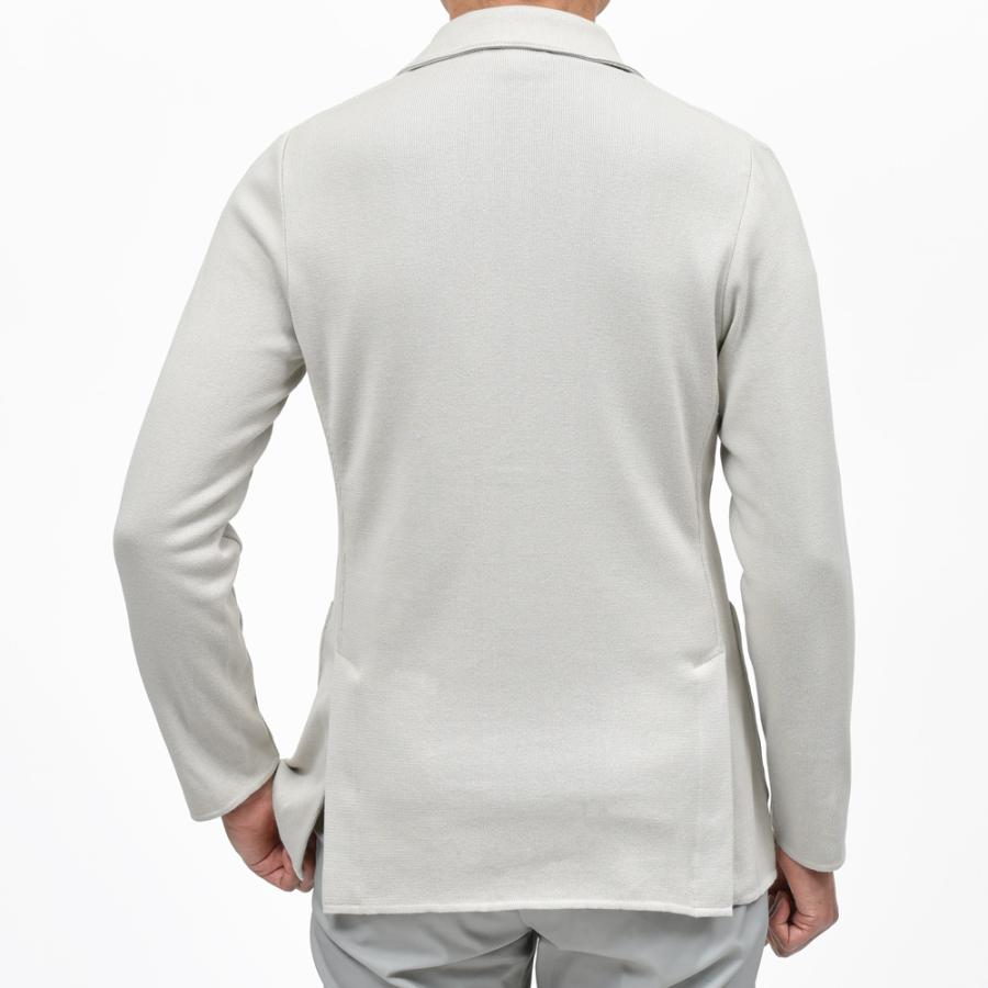 LARDINI（ラルディーニ）オーガニックコットンミラノリブニットジャケット JALJM56/ES64000 16051000109の画像