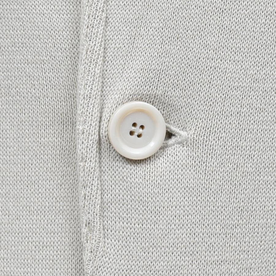 LARDINI（ラルディーニ）オーガニックコットンミラノリブニットジャケット JALJM56/ES64000 16051000109の画像