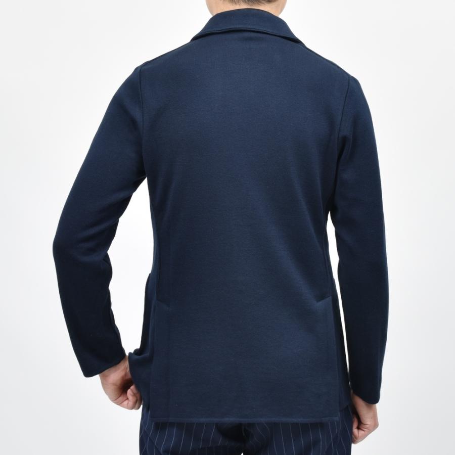 LARDINI（ラルディーニ）オーガニックコットンミラノリブニットジャケット ALJM56000 16051600109の画像