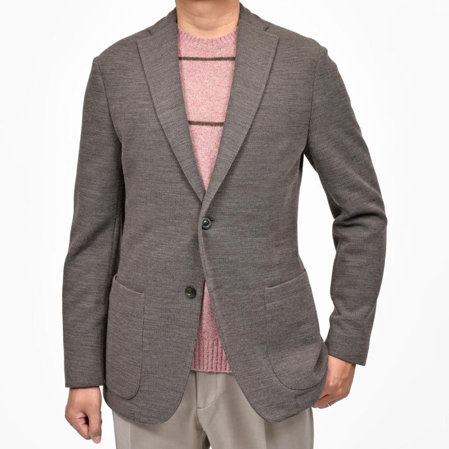 BOGLIOLI（ボリオリ）EMPTY JACKETエンプティジャケット ウールコットンニットジャージ2Bジャケット 0G0166/FA0015 16052000039の画像