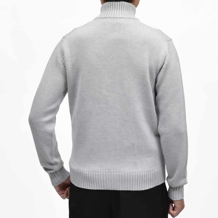 ZANONE（ザノーネ）5ゲージウールスタンドカラーニットカーディガン CHIOTO/SLIM FIT/810130/ZR229/45602 16052000052の画像