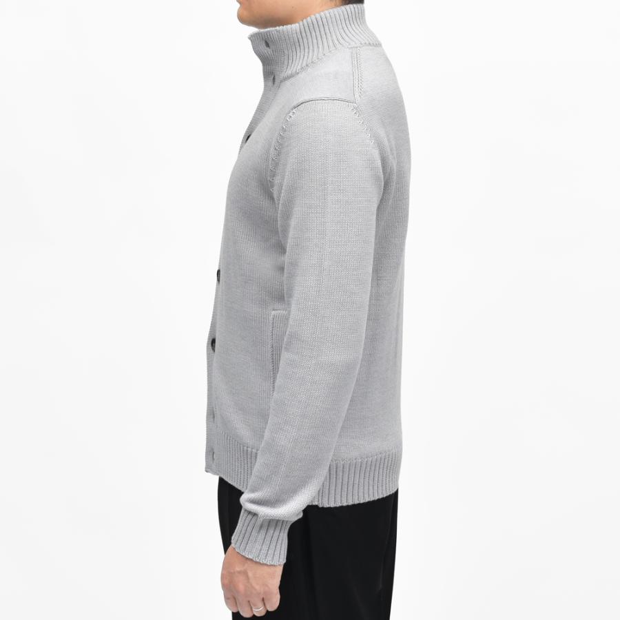 ZANONE（ザノーネ）5ゲージウールスタンドカラーニットカーディガン CHIOTO/SLIM FIT/810130/ZR229/45602 16052000052の画像