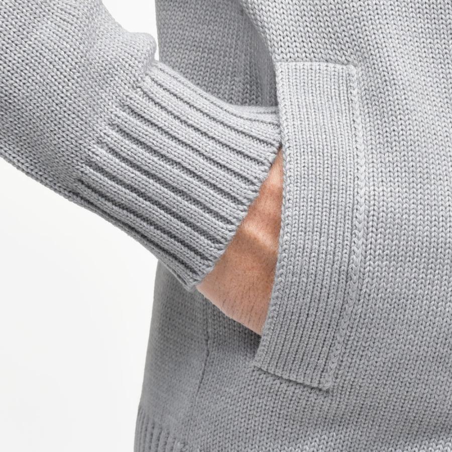 ZANONE（ザノーネ）5ゲージウールスタンドカラーニットカーディガン CHIOTO/SLIM FIT/810130/ZR229/45602 16052000052の画像