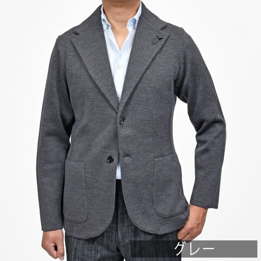 LARDINI（ラルディーニ）ウールミラノリブニットジャケット CNCJLJM56/CN65000 16052000109の画像
