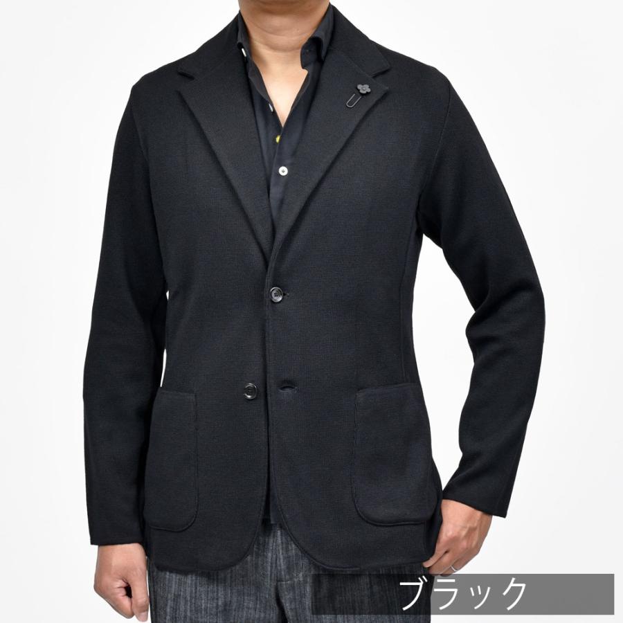 LARDINI（ラルディーニ）ウールミラノリブニットジャケット CNCJLJM56/CN65000 16052000109の画像
