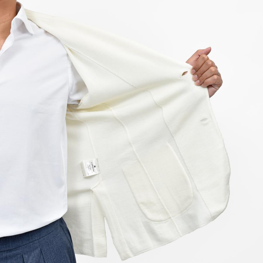 LARDINI（ラルディーニ）ウールミラノリブニットジャケット CNCJLJM56/CN65000 16052000109の画像