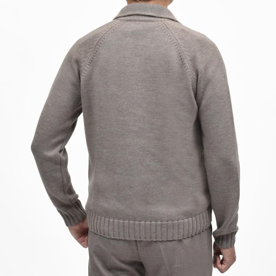 ZANONE（ザノーネ）5ゲージウールスキッパーニットポロ SLIM FIT/472-45420 16052001052の画像