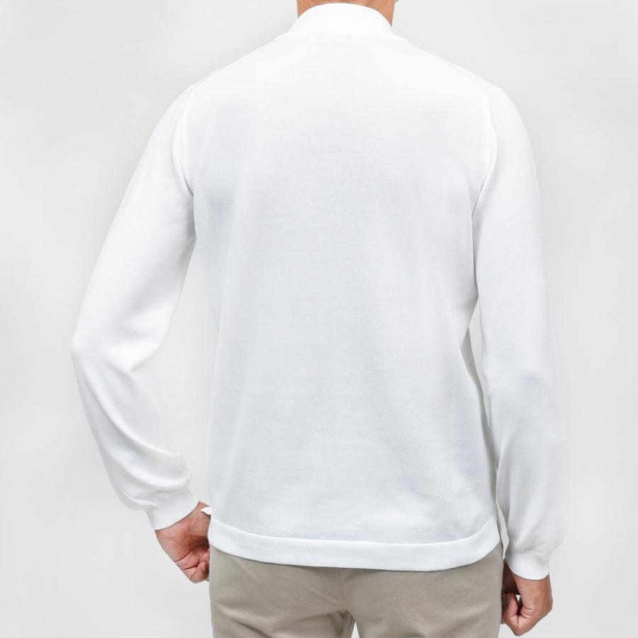 GRAN SASSO（グランサッソ）12ゲージソフトコットンモックネックニット 