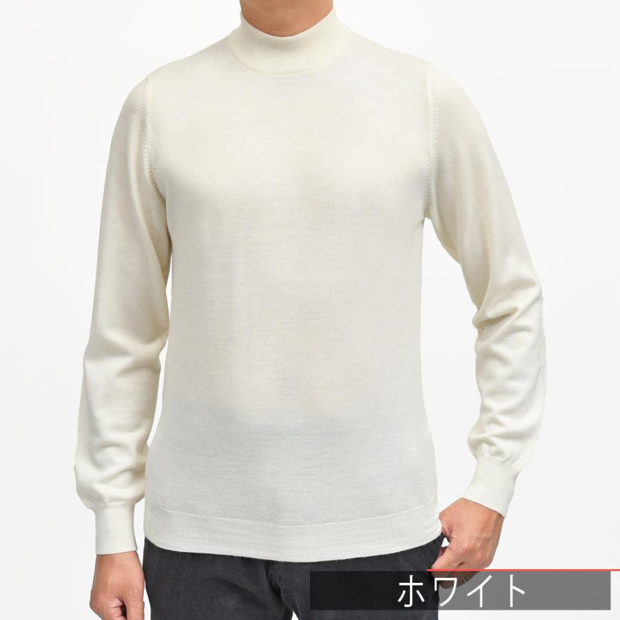 GRAN SASSO（グランサッソ）12ゲージウールモックネックニット 55108 