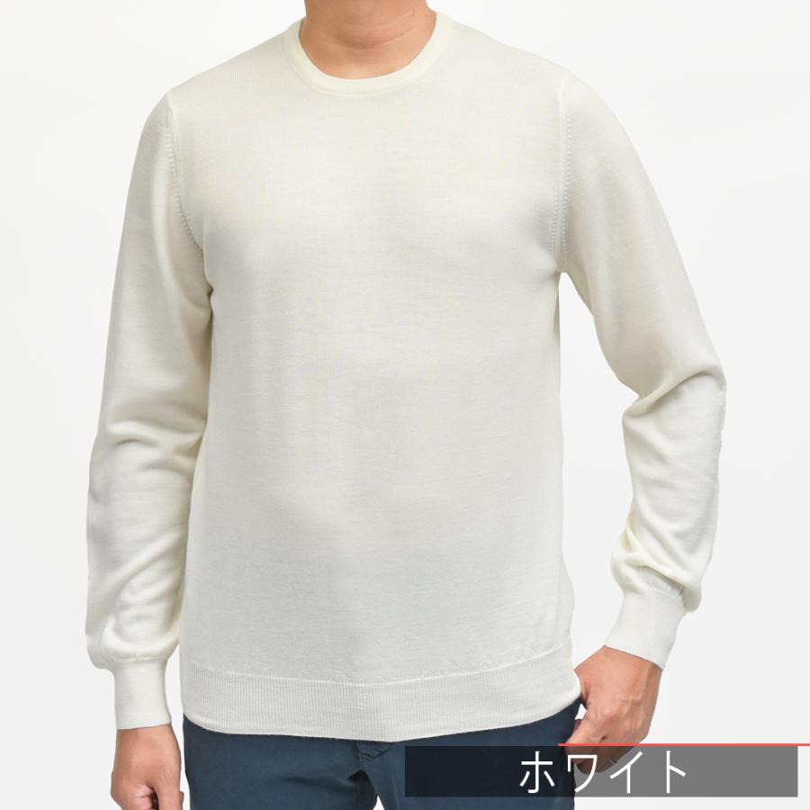 GRAN SASSO（グランサッソ）12ゲージウールクルーネックニット 55167 